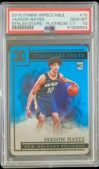 Jaxson Hayes Basketball Cards 2019 Panini Impeccable Stainless Stars Prices