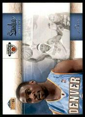 Ty Lawson #121 Basketball Cards 2009 Panini Studio Prices