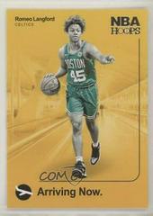 Romeo Langford #5 Basketball Cards 2019 Panini Hoops Arriving Now Prices