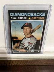 Nick Ahmed [French Text] Baseball Cards 2020 Topps Heritage Prices