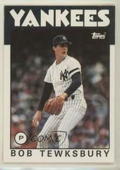 Bob Tewksbury #110T Baseball Cards 1986 Topps Traded Prices
