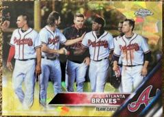 Atlanta Braves [Gold] Baseball Cards 2016 Topps Chrome Sapphire Prices