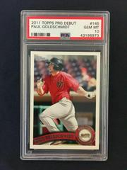 Paul Goldschmidt Baseball Cards 2011 Topps Pro Debut Prices