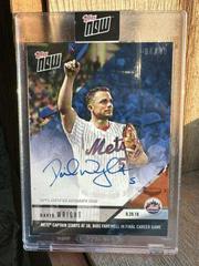 David Wright [Autograph Blue] #810C Baseball Cards 2018 Topps Now Prices