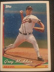Greg Maddux #499 Baseball Cards 1994 Topps Prices