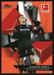 Florian Wirtz [Orange Refractor] #64 Soccer Cards 2020 Topps Finest Bundesliga Prices