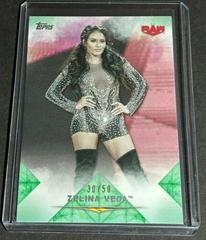 Zelina Vega [Green] Wrestling Cards 2020 Topps WWE Undisputed Prices