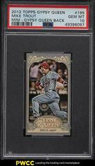 Mike Trout [Mini Gypsy Queen Back] Baseball Cards 2012 Topps Gypsy Queen Prices