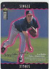 Greg Maddux [Single Gold Signature] #22 Baseball Cards 1996 Collector's Choice You Make Play Prices