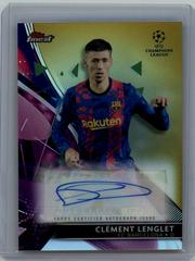 Clement Lenglet [Gold] Soccer Cards 2021 Topps Finest UEFA Champions League Autographs Prices