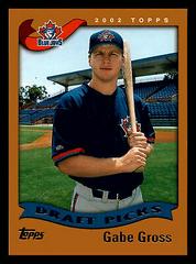 Gabe Gross #329 Baseball Cards 2002 Topps Prices