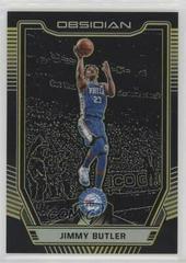Jimmy Butler [Yellow] #58 Basketball Cards 2018 Panini Obsidian Prices