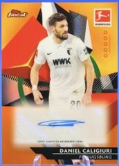Daniel Caligiuri [Orange Refractor] Soccer Cards 2020 Topps Finest Bundesliga Autographs Prices