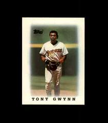 Tony Gwynn #74 Baseball Cards 1988 Topps Mini League Leaders Prices