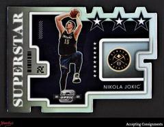 Nikola Jokic Basketball Cards 2021 Panini Contenders Optic Superstars Prices