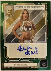 Thea Hail [Green] #17 Wrestling Cards 2023 Donruss Elite WWE New Breed Autograph Prices