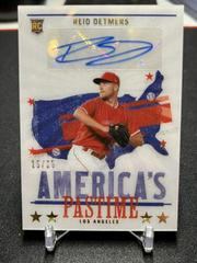 Reid Detmers [Gold] #AP-RD Baseball Cards 2022 Panini Chronicles America's Pastime Autographs Prices
