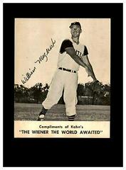 Bill Mazeroski Baseball Cards 1962 Kahn's Wieners Prices