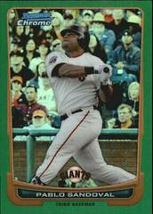 Pablo Sandoval #14 Baseball Cards 2012 Bowman Chrome Prices