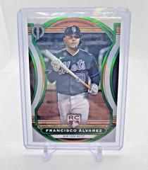 Francisco Alvarez [Green] #100 Baseball Cards 2023 Topps Tribute Prices