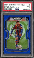 Lionel Messi [Blue] Soccer Cards 2020 Panini Chronicles Prizm La Liga Prices
