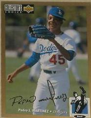 Pedro Martinez [Gold Signature] #189 Baseball Cards 1994 Collector's Choice Prices