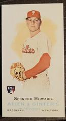 Spencer Howard #MRD-10 Baseball Cards 2021 Topps Allen & Ginter Mini Rookie Design Variations Prices