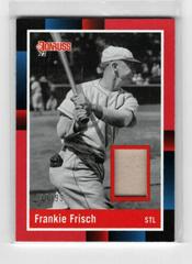 Frankie Frisch [Red] #R88M-FF Baseball Cards 2022 Panini Donruss Retro 1988 Materials Prices