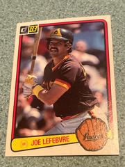Joe LeFebvre #523 Baseball Cards 1983 Donruss Prices