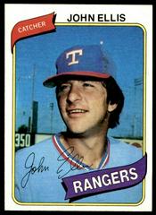 John Ellis #283 Baseball Cards 1980 Topps Prices