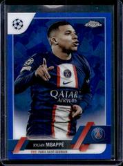 Kylian Mbappe [Sapphire] #100 Soccer Cards 2022 Topps Chrome UEFA Club Competitions Prices