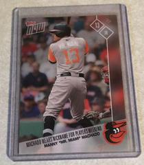 Manny Machado Baseball Cards 2017 Topps Now Players Weekend Prices