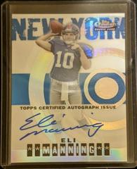 Eli Manning [Autograph Refractor] #110 Football Cards 2004 Topps Finest Prices