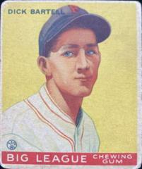 Dick Bartell Baseball Cards 1933 Goudey Prices
