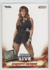 Christy Hemme Wrestling Cards 2013 TriStar TNA Impact Live Prices