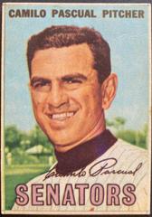 Camilo Pascual #243 Baseball Cards 1967 Venezuela Topps Prices