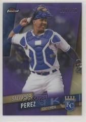 Salvador Perez [Purple Refractor] #2 Baseball Cards 2019 Topps Finest Prices