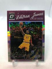LeBron James [Holo] #15 Basketball Cards 2016 Panini Donruss Optic Prices