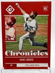 Hans Crouse [Red] #19 Baseball Cards 2022 Panini Chronicles Prices