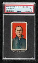 Jake Beckley #NNO Baseball Cards 1909 T206 Sweet Caporal 350 Factory 30 Prices