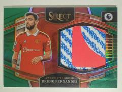 Bruno Fernandes [Green] #JS-BF Soccer Cards 2022 Panini Select Premier League Jumbo Swatches Prices