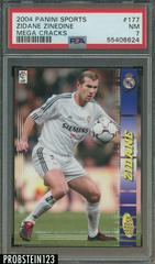 Zidane Zinedine #177 Soccer Cards 2004 Panini Sports Mega Cracks Prices