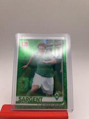 Josh Sargent [Green Refractor] #23 Soccer Cards 2020 Topps Chrome Bundesliga Prices