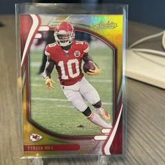 Tyreek Hill [Spectrum Gold] #2 Football Cards 2021 Panini Absolute Prices