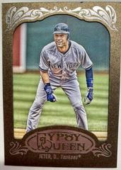 Derek Jeter [Gold Frame] #100 Baseball Cards 2012 Topps Gypsy Queen Prices
