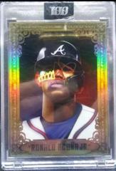 Ronald Acuna Jr. [Deluxe Foil] #6 Baseball Cards 2022 Topps Project 100 Prices