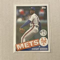 DWIGHT GOODEN Baseball Cards 2020 Topps Update 1985 35th Anniversary Prices