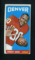 Hewritt Dixon Football Cards 1965 Topps Prices