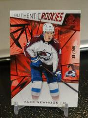 Alex Newhook [Red Fragment] #135 Hockey Cards 2021 SP Game Used Prices