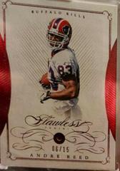 Andre Reed #109 Football Cards 2015 Panini Flawless Prices